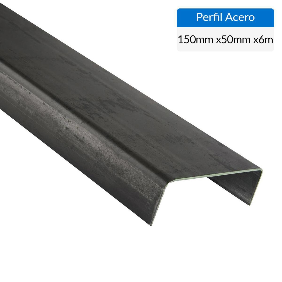 GENERICO - Perfil Canal Acero 150x50x3mm 6 m