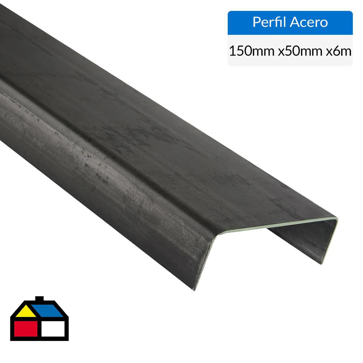 GENERICO - Perfil Canal Acero 150x50x3mm 6 m