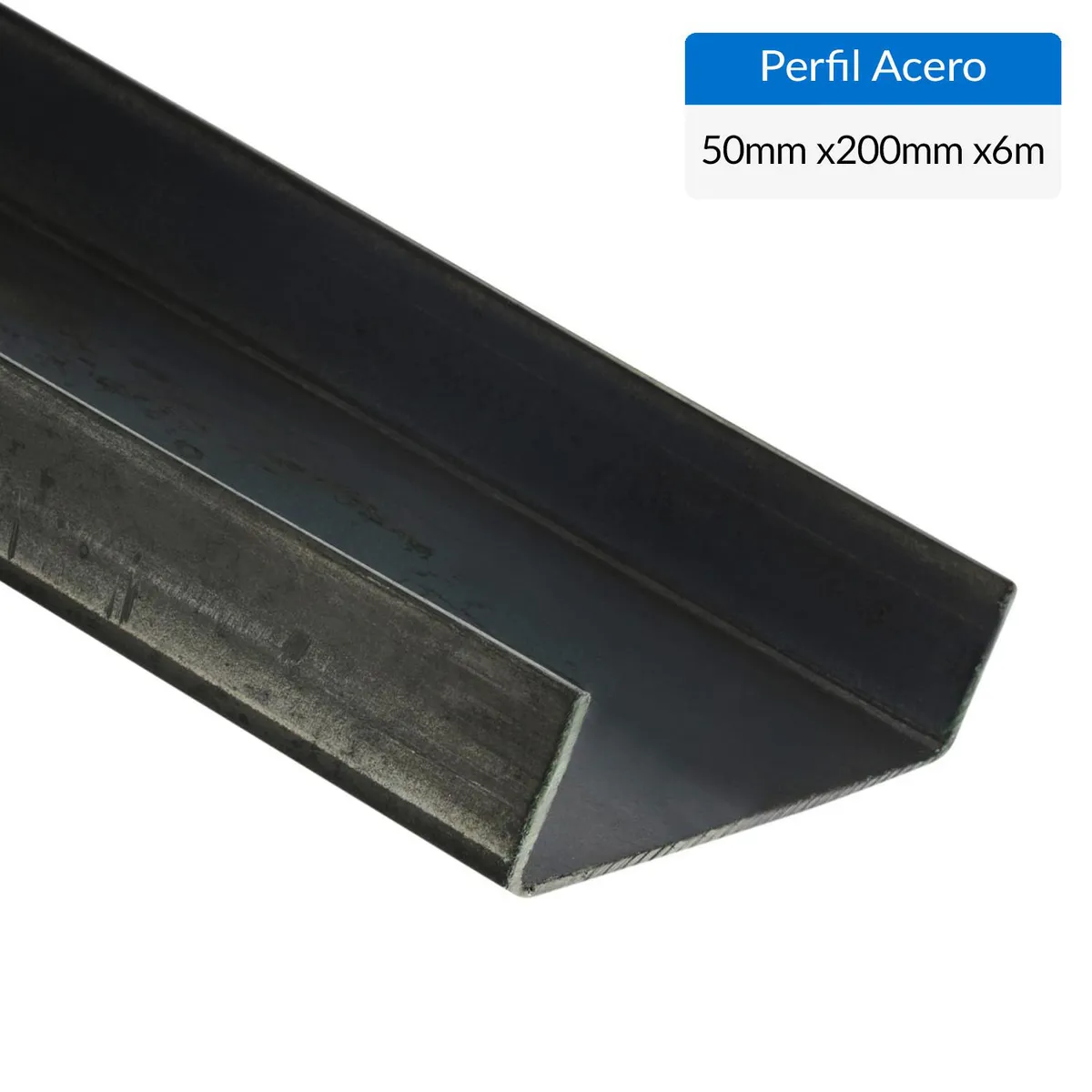 GENERICO - Perfil Canal Acero 200x50x3mm 6 m