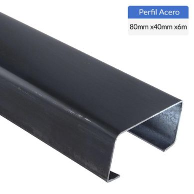 Perfil Costanera Acero 40x2 mm 6 m