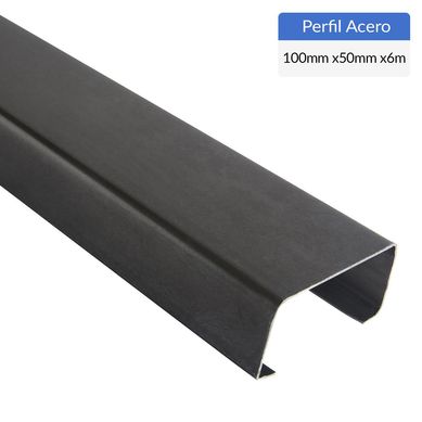 Perfil Costanera Acero 50x2 mm 6 m