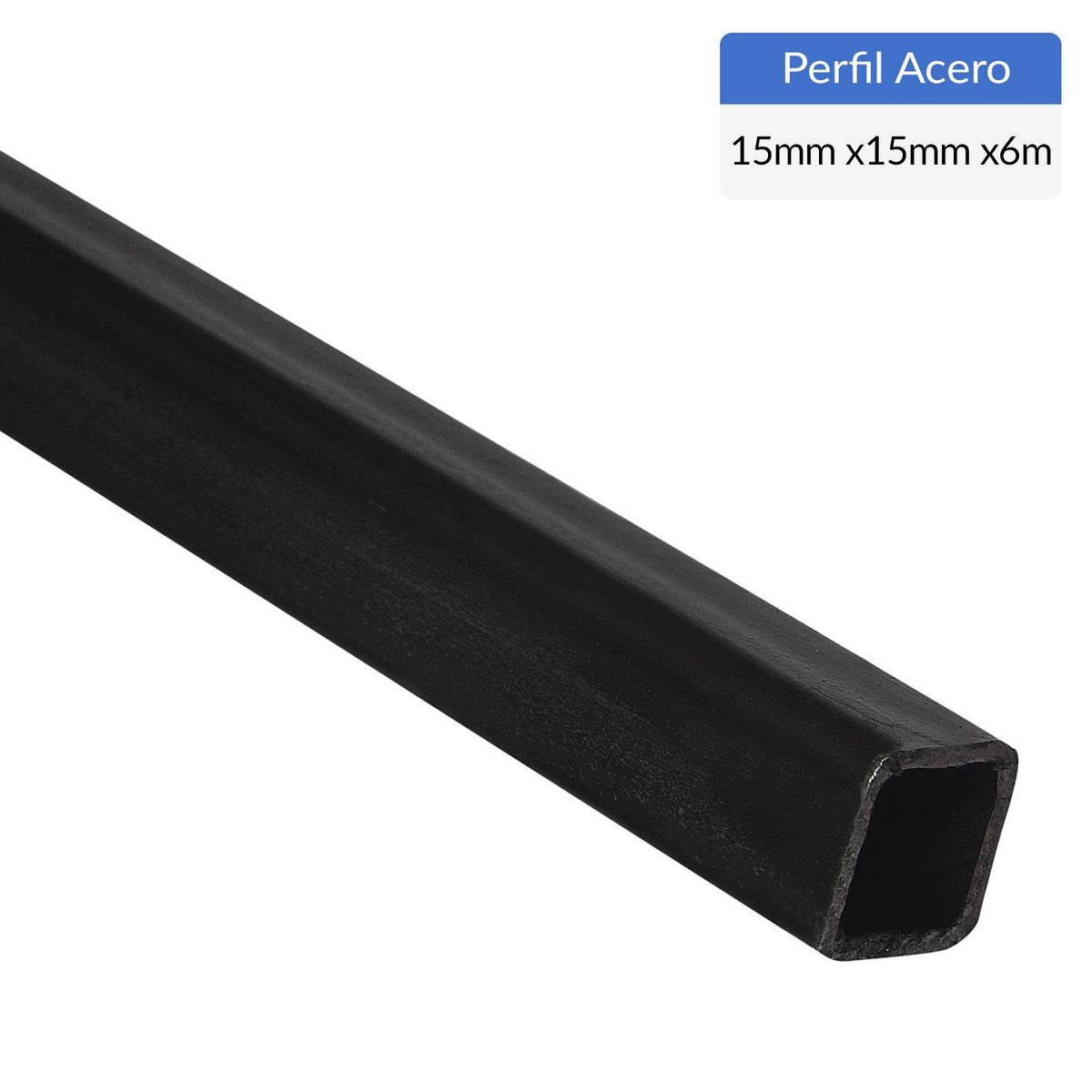 GENERICO - Perfil Cuadrado Acero 15x15x1,5 mm 6 m