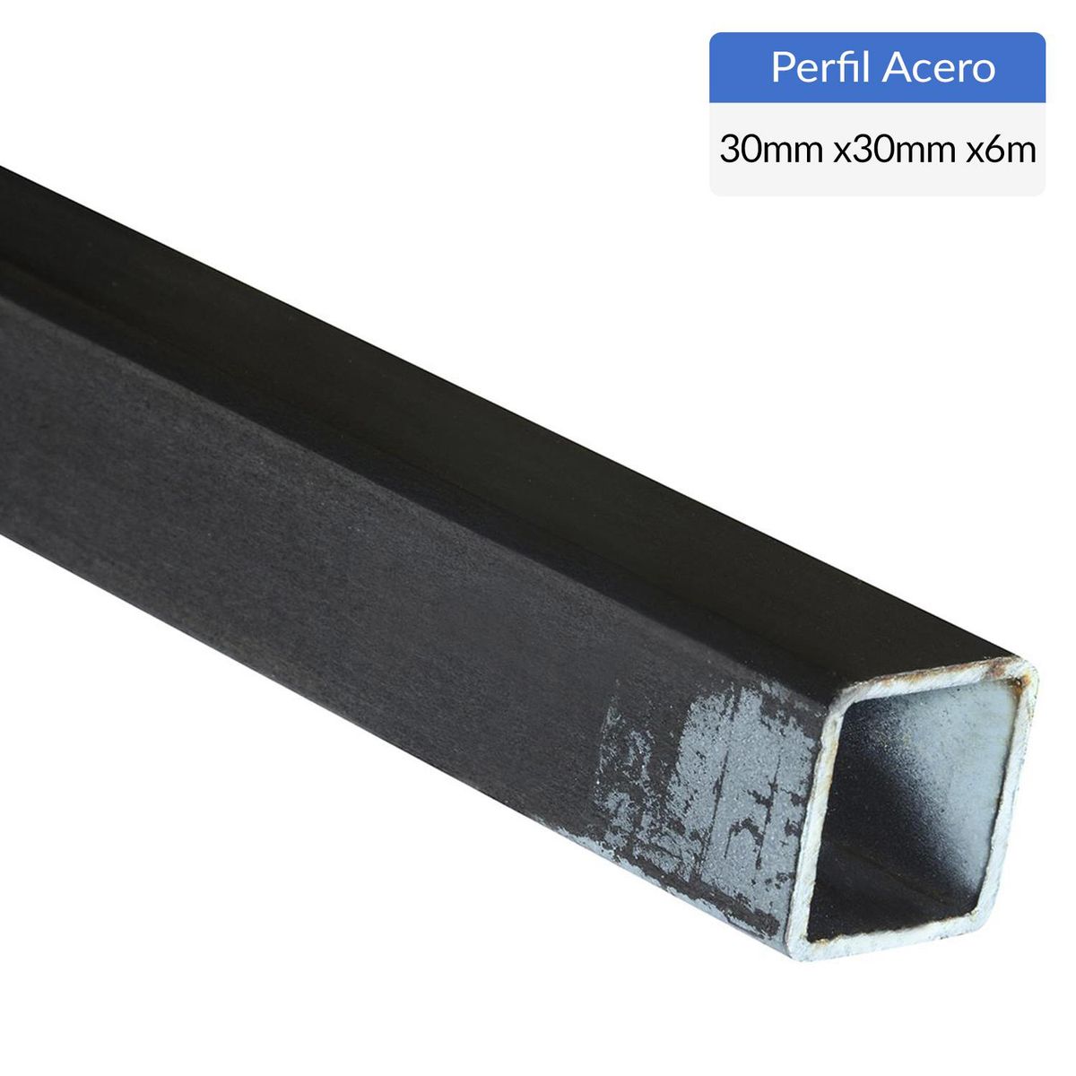 GENERICO - Perfil Cuadrado Acero 30x30x2 mm 6 m