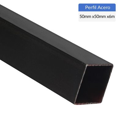 Perfil Cuadrado Acero 50x1.5 mm 6 m