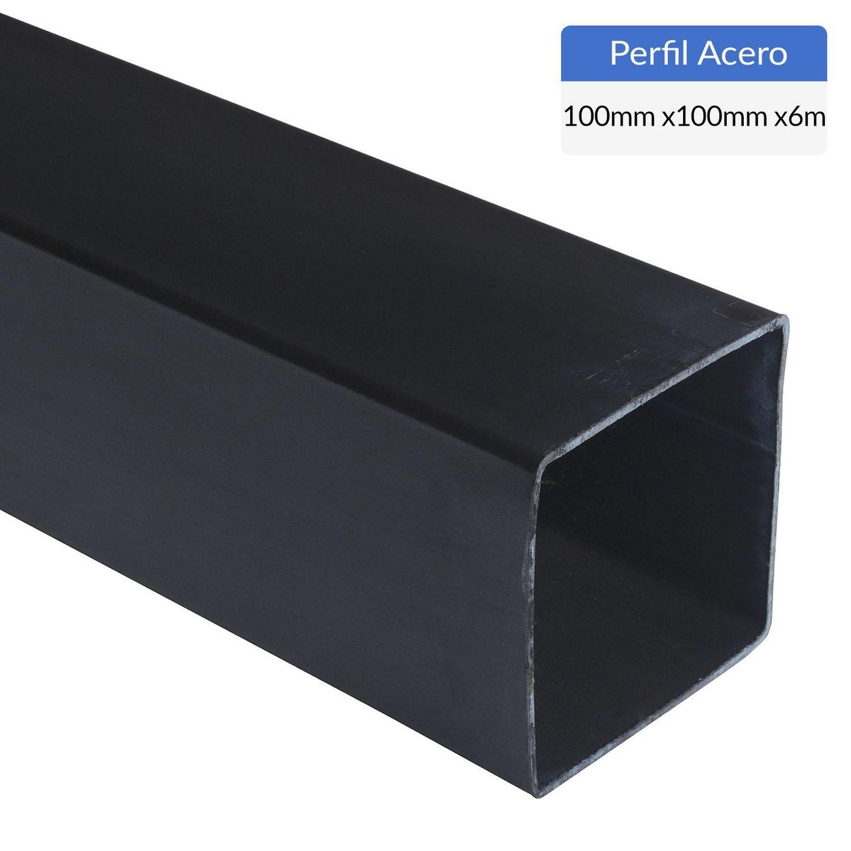 GENERICO - Perfil Cuadrado Acero 100x100x2 mm 6 m