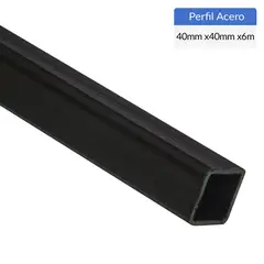 GENERICO - Perfil Cuadrado Acero 40x40x3 mm 6 m