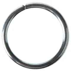 DECOROD - Set de argollas para cortina 7/8" 10 unidades cromado