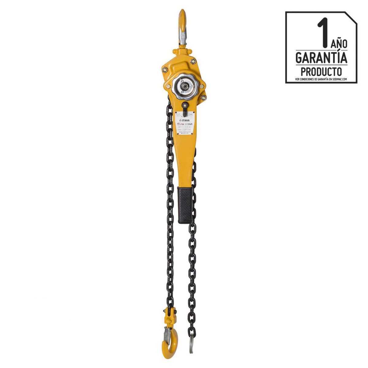 ITAKA - Tecle palanca 1,5 toneladas