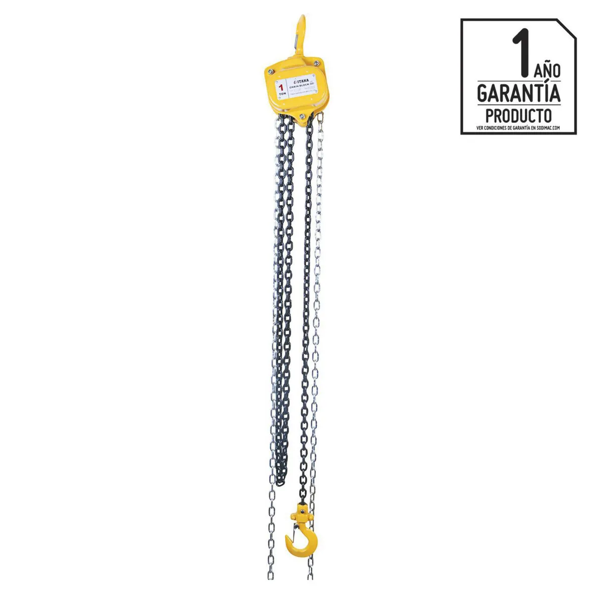 ITAKA - Tecle cadena 1 tonelada