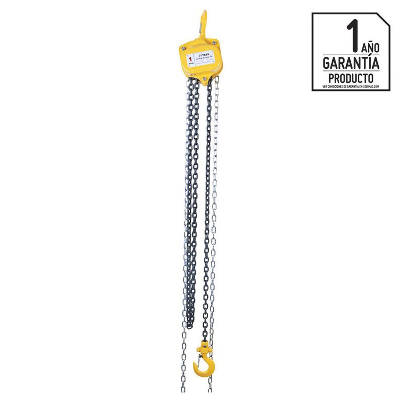 ITAKA - Tecle cadena 1 tonelada