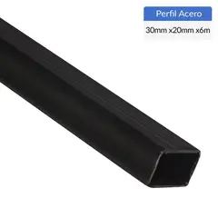 GENERICO - Perfil Rectangular Acero 30x20x1.5 mm 6 m