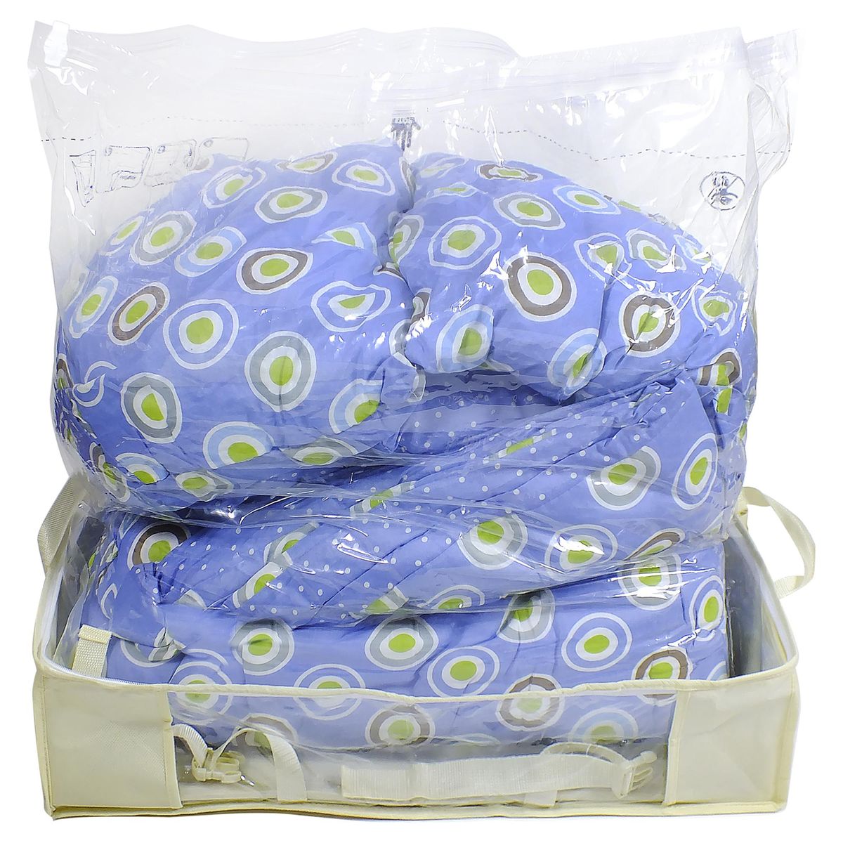 JUST HOME COLLECTION - Bolsa Almacenaje al Vacío 45x45x60 cm Transparente