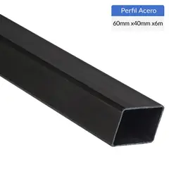 GENERICO - Perfil Rectangular Acero 60x40x2 mm 6 m