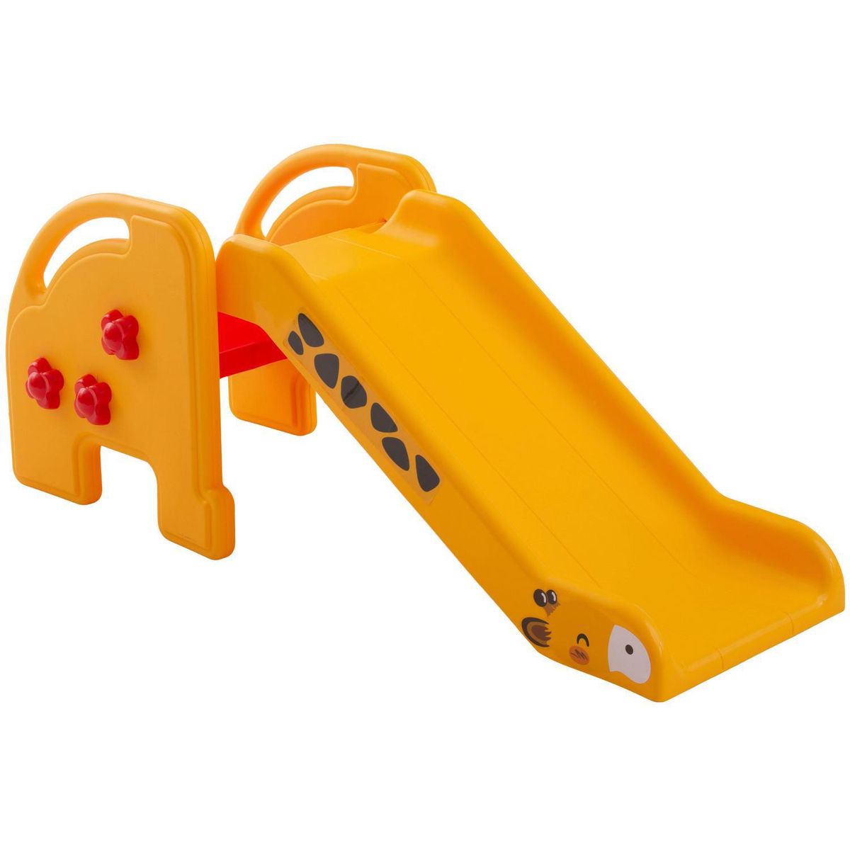 EDU PLAY - Resbalín Jirafa 44x47x114 cm Amarillo/rojo