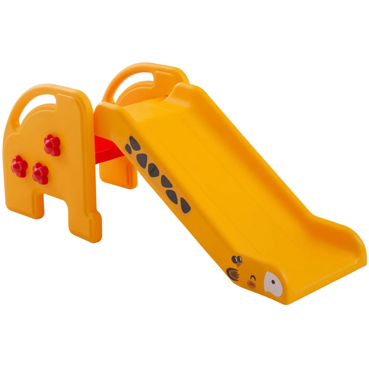 EDU PLAY - Resbalín Jirafa 44x47x114 cm Amarillo/rojo