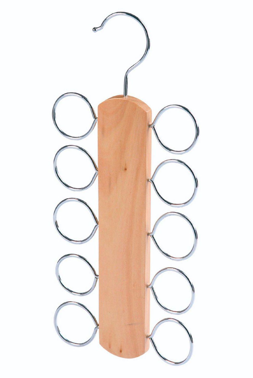 JUST HOME COLLECTION - Colgador para Pañuelos Madera Natural