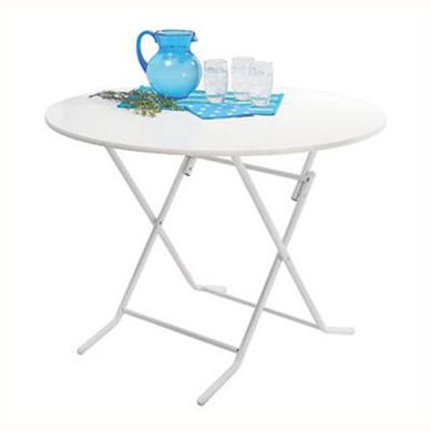 Mesa plegable 100x74 blanca