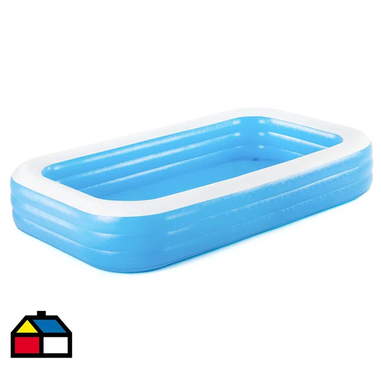 Piscina Borde Inflable 305x183x56 cm 1161 Litros