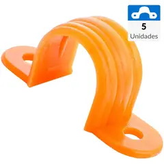VENEMETAL - Set de abrazaderas 16 mm 5 unidades