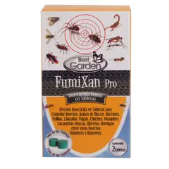 BEST GARDEN - Humo insecticida 100 gr tabletas