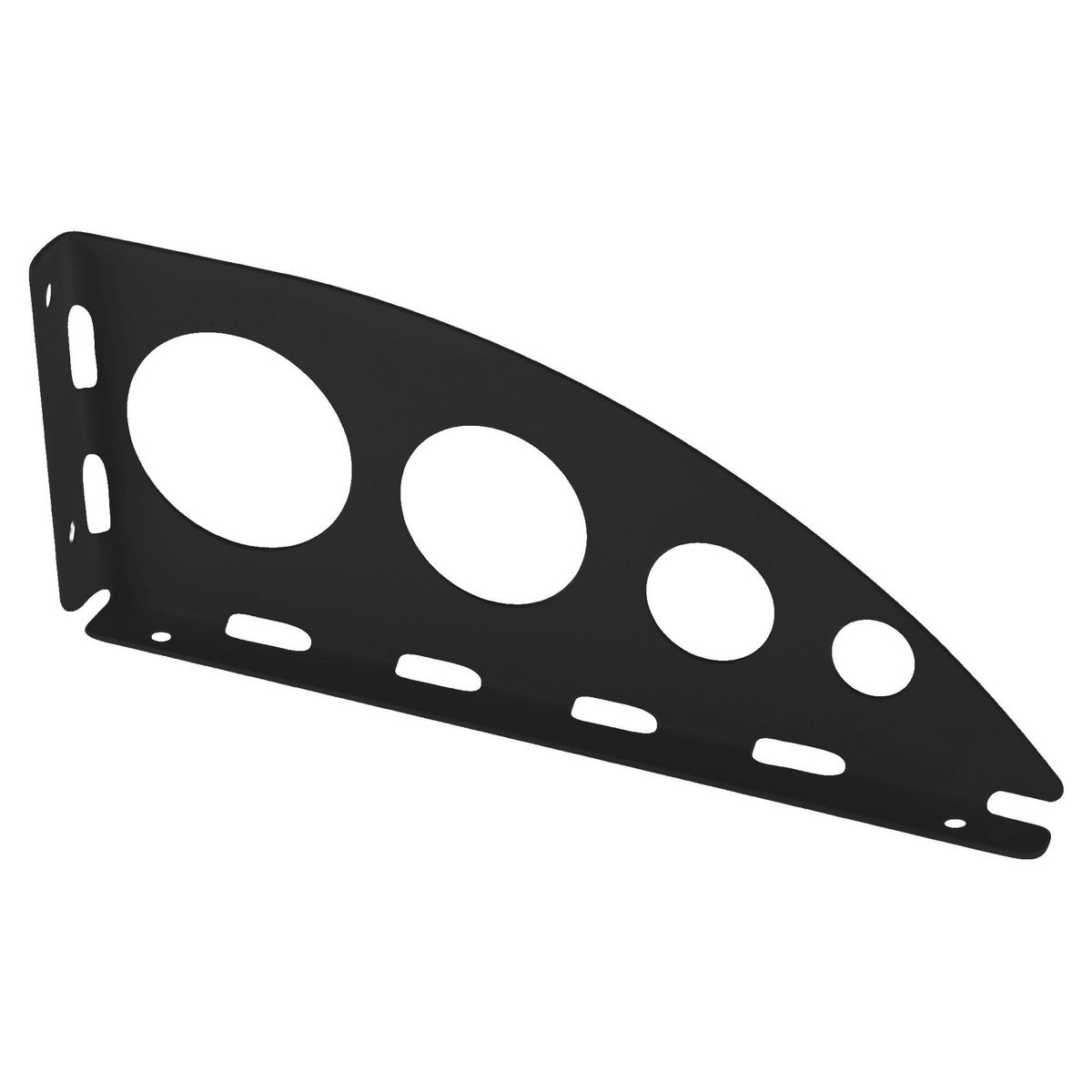 ORGANIZA - kit 2 soporte 23 cm negro