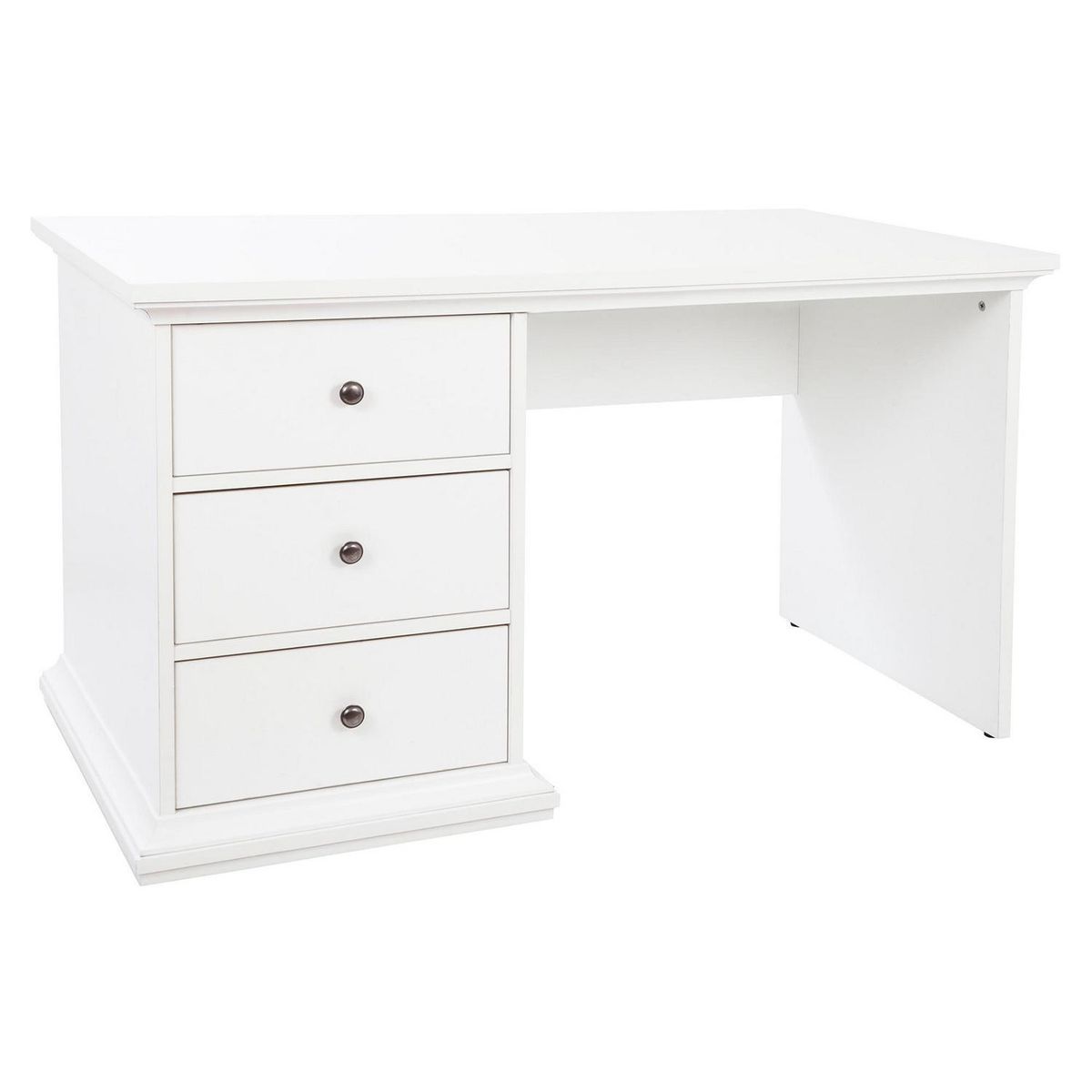 TVILUM - Escritorio París Blanco 130x74x62 cm