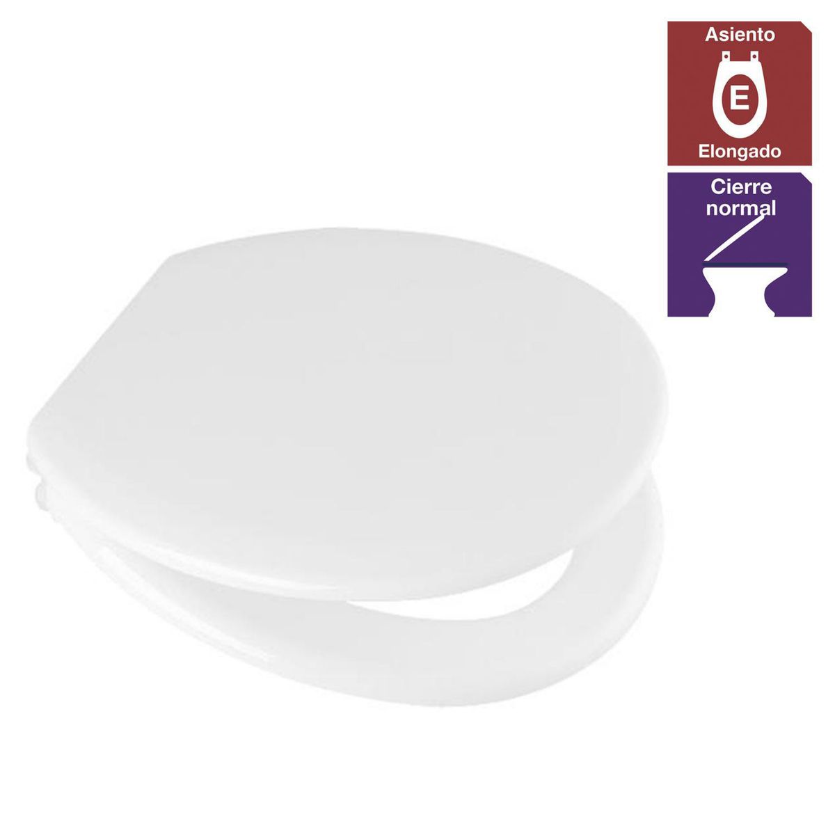 FANALOZA - Asiento WC infantil especial polipropileno blanco