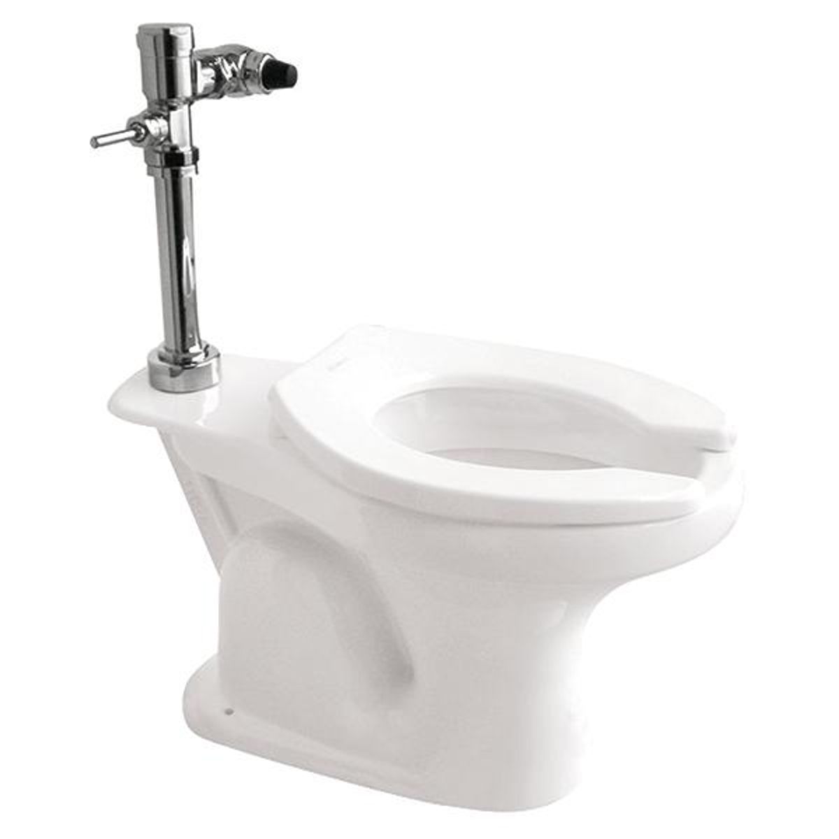 FANALOZA - Sanitario WC/WC a Piso 20,5 cm 7 Litros Valencia Institucional Blanco