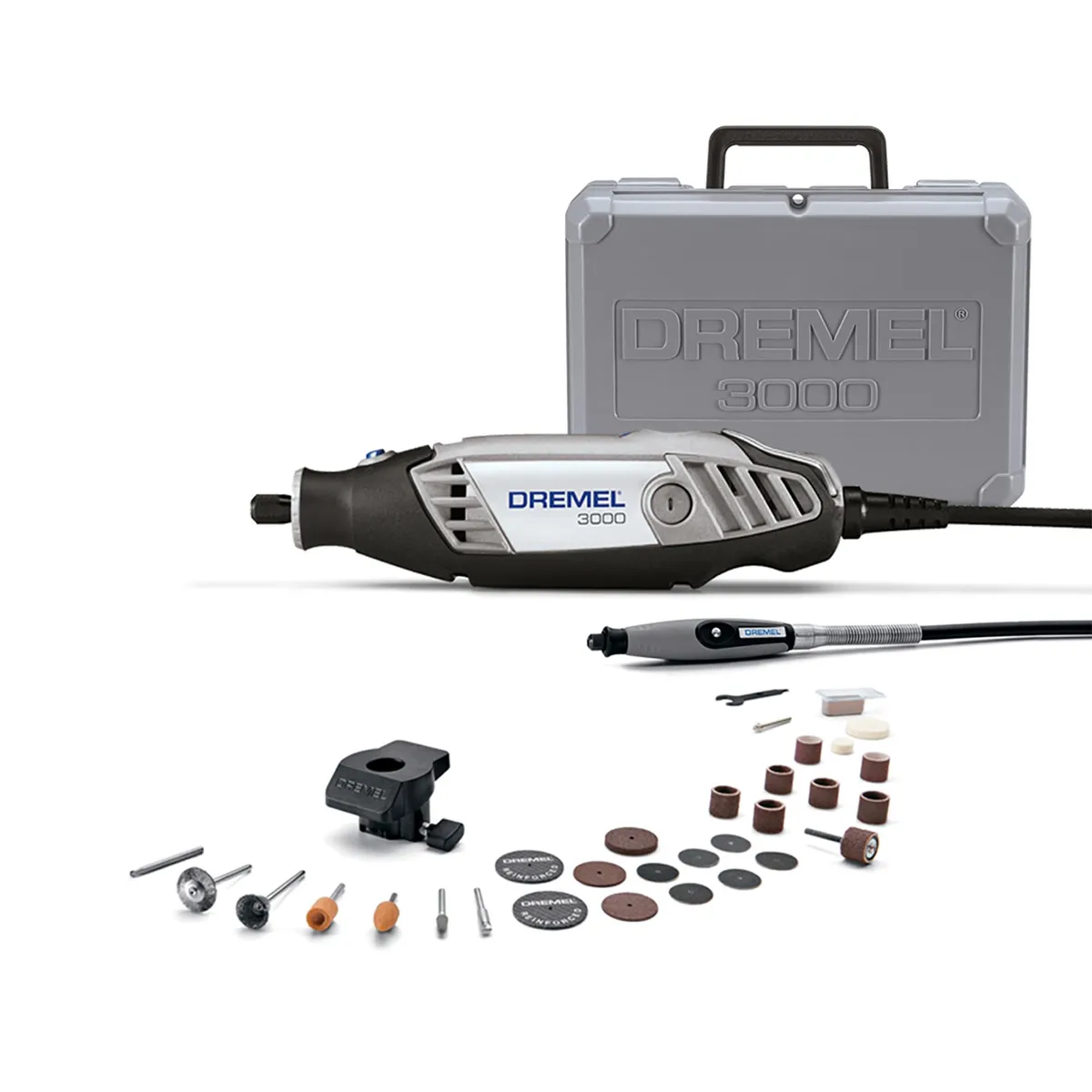 DREMEL - Dremel herramienta multipropósito 120W + 32 accesorios