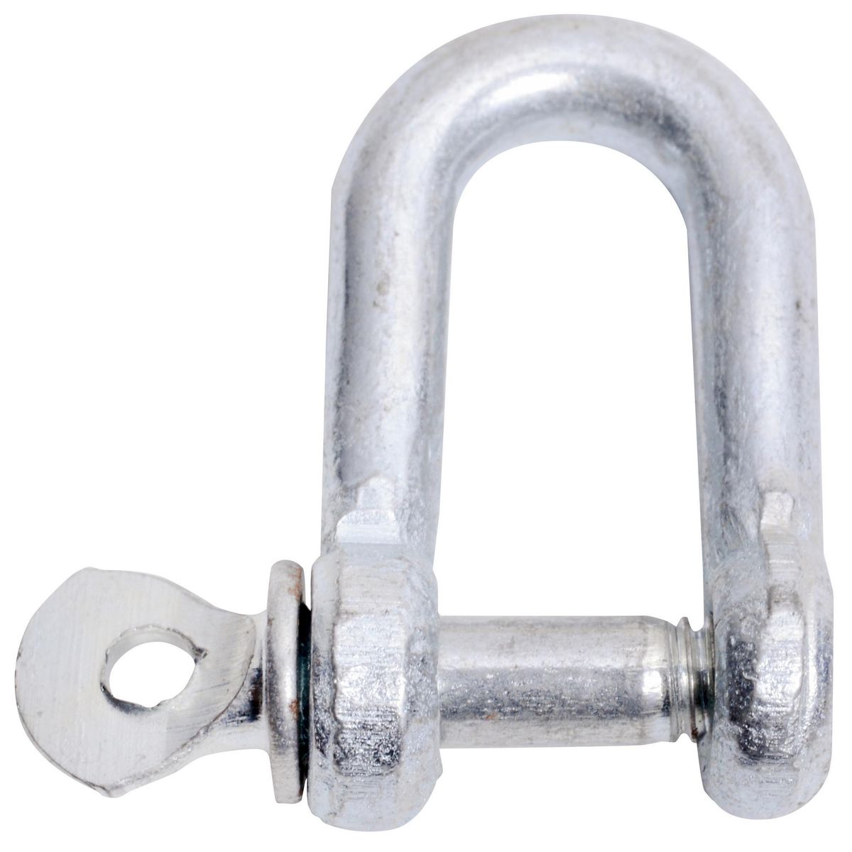 FIXSER - Grillete recto 1/8" plateado