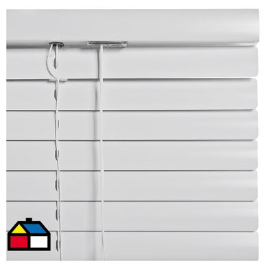 Persiana aluminio80x165 cm blanco