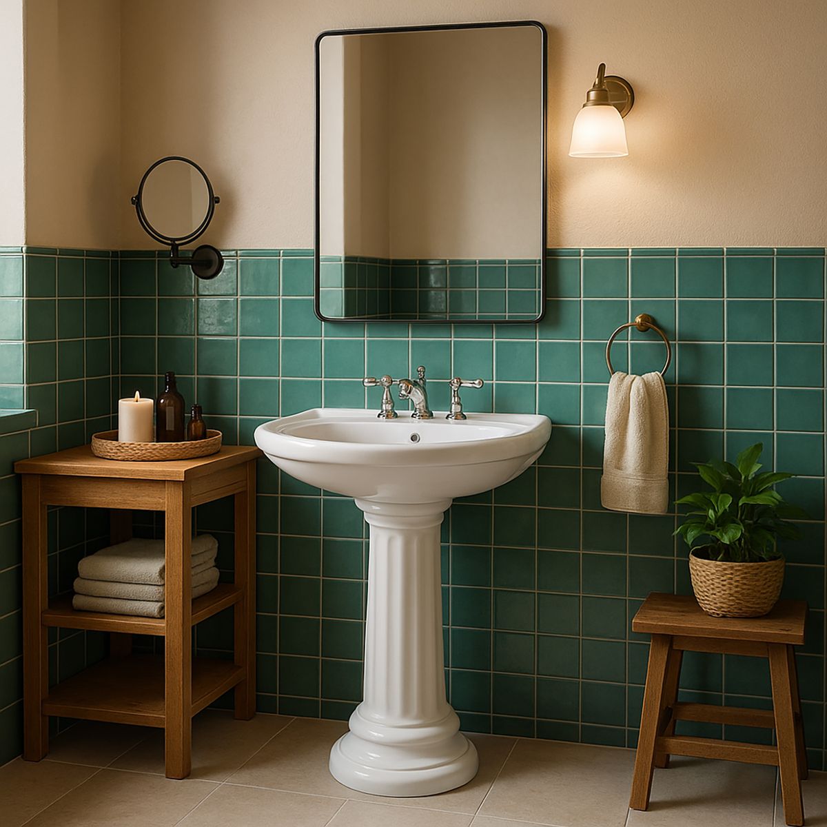 FANALOZA - Pedestal 67 cm cerámica