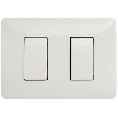 Interruptor Doble Armado (9/15) 16A Blanco