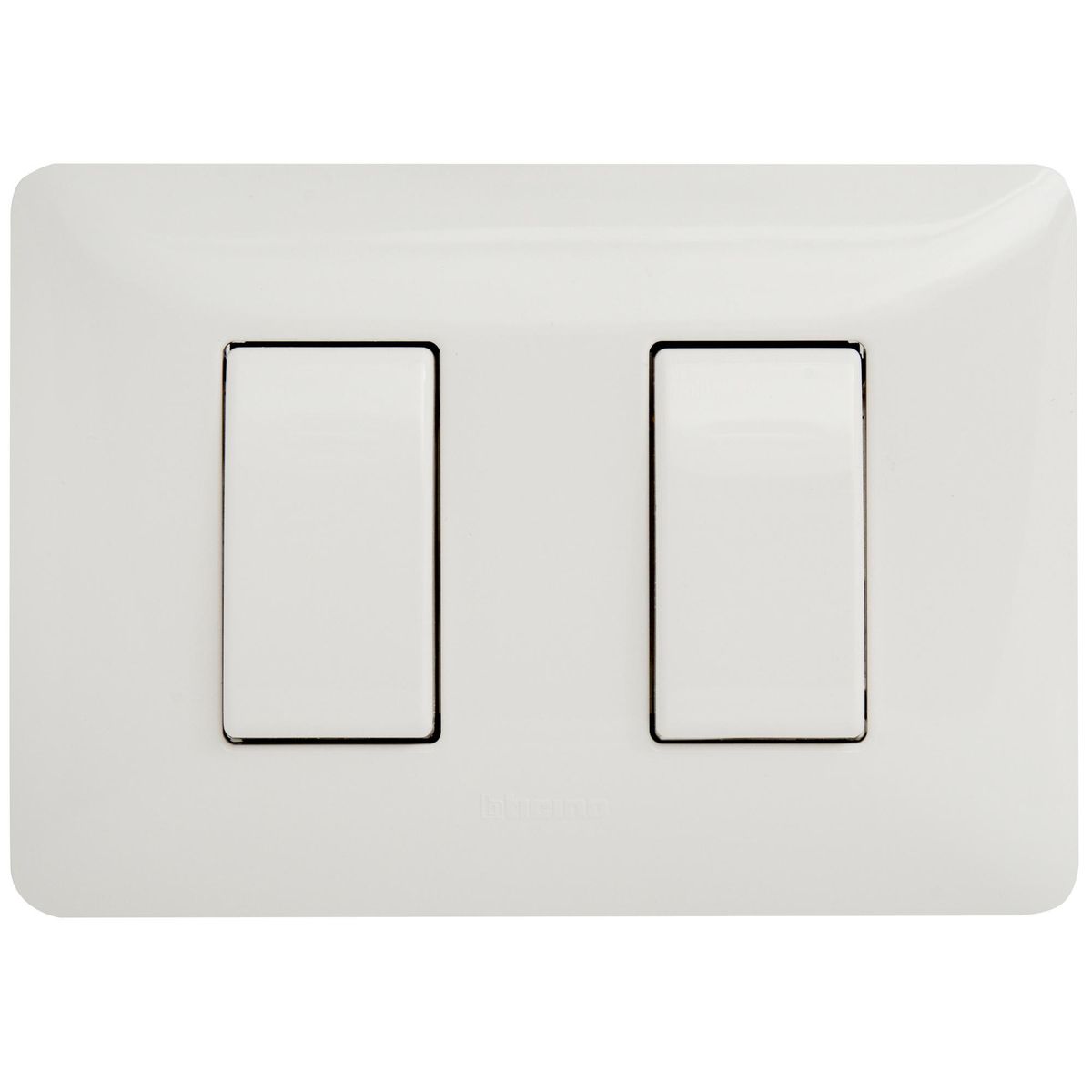 BTICINO - Interruptor Doble Armado (9/15) 16A Blanco