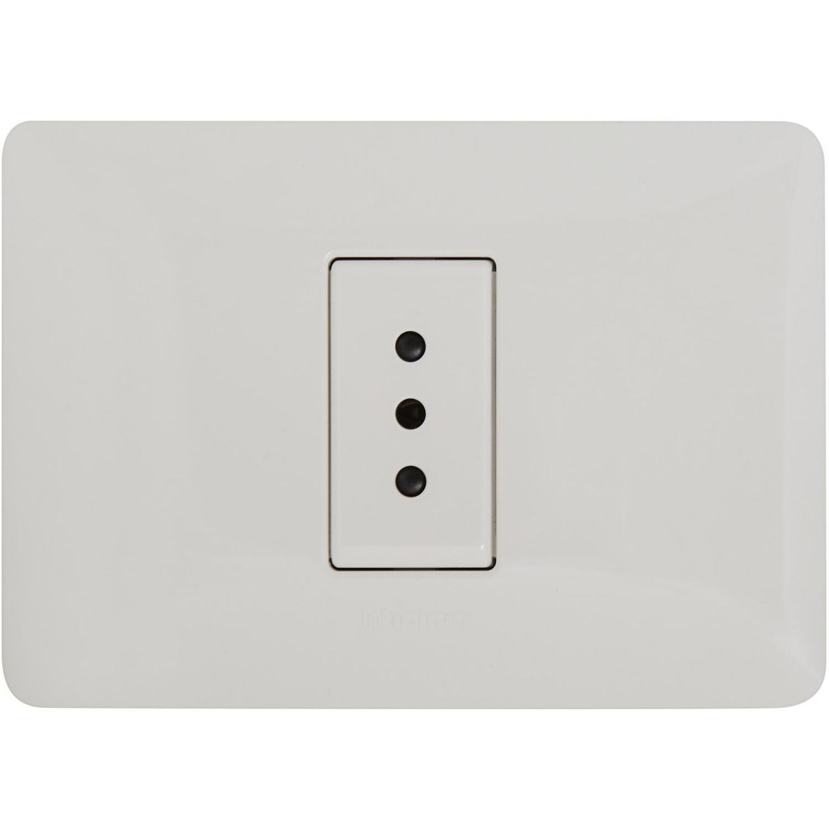 BTICINO - Tomacorriente Simple Armado 10A Blanco