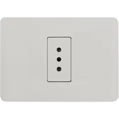 BTICINO - Tomacorriente Simple Armado 10A Blanco
