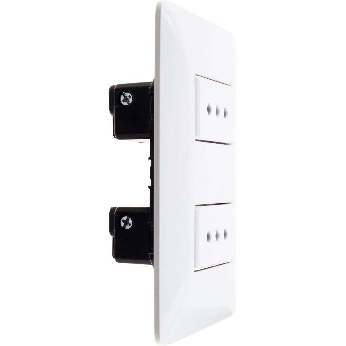 BTICINO - Tomacorriente Doble Armado 10A Blanco