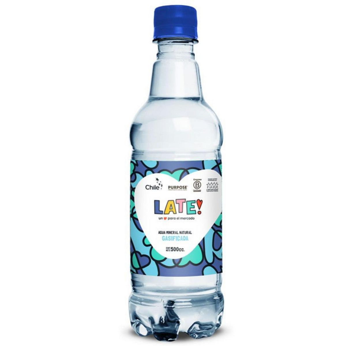 LATE HARVEST - Agua 500 cc con gas