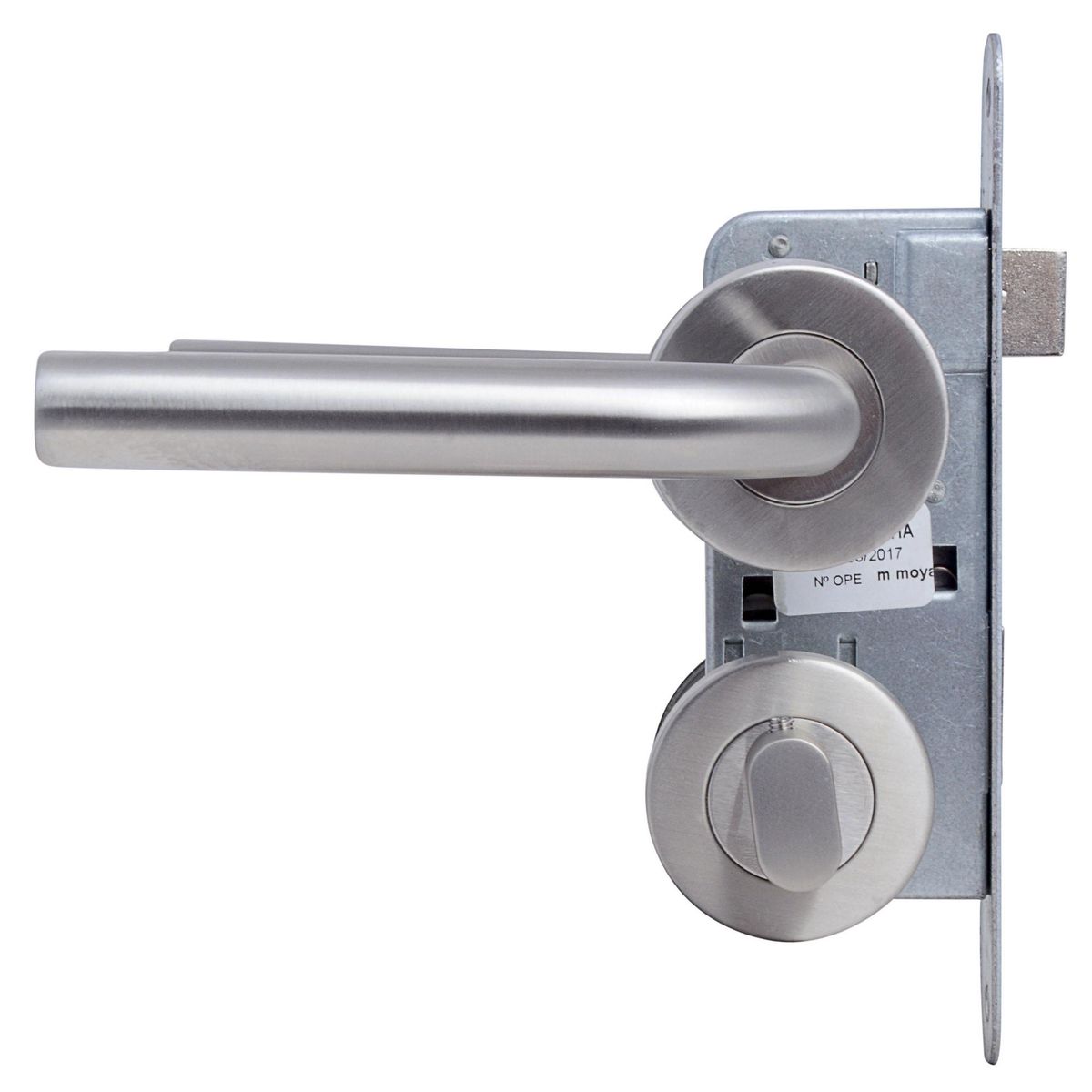 FIXSER - Cerradura 9380 Baño/dormitorio inoxidable