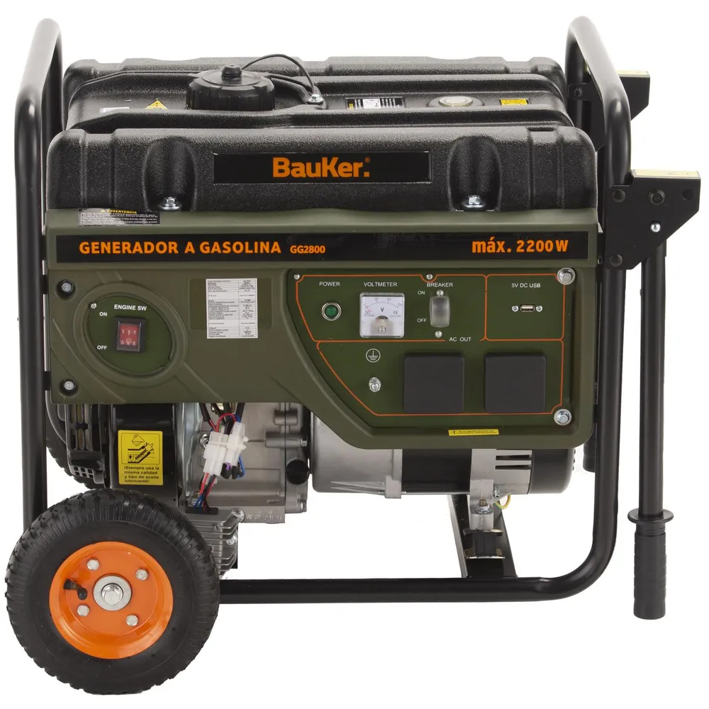 Bauker GG2800 Gasolina, foto 5