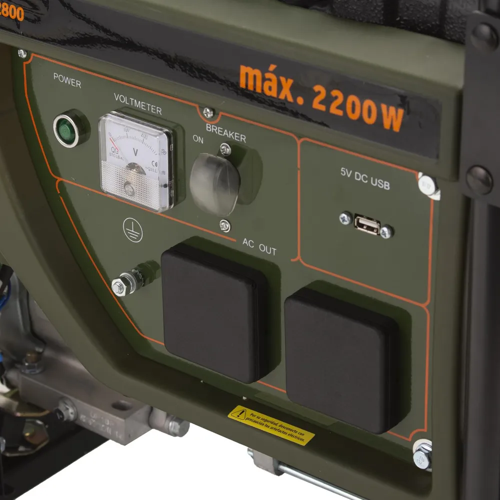 Bauker GG2800 Gasolina, foto 11