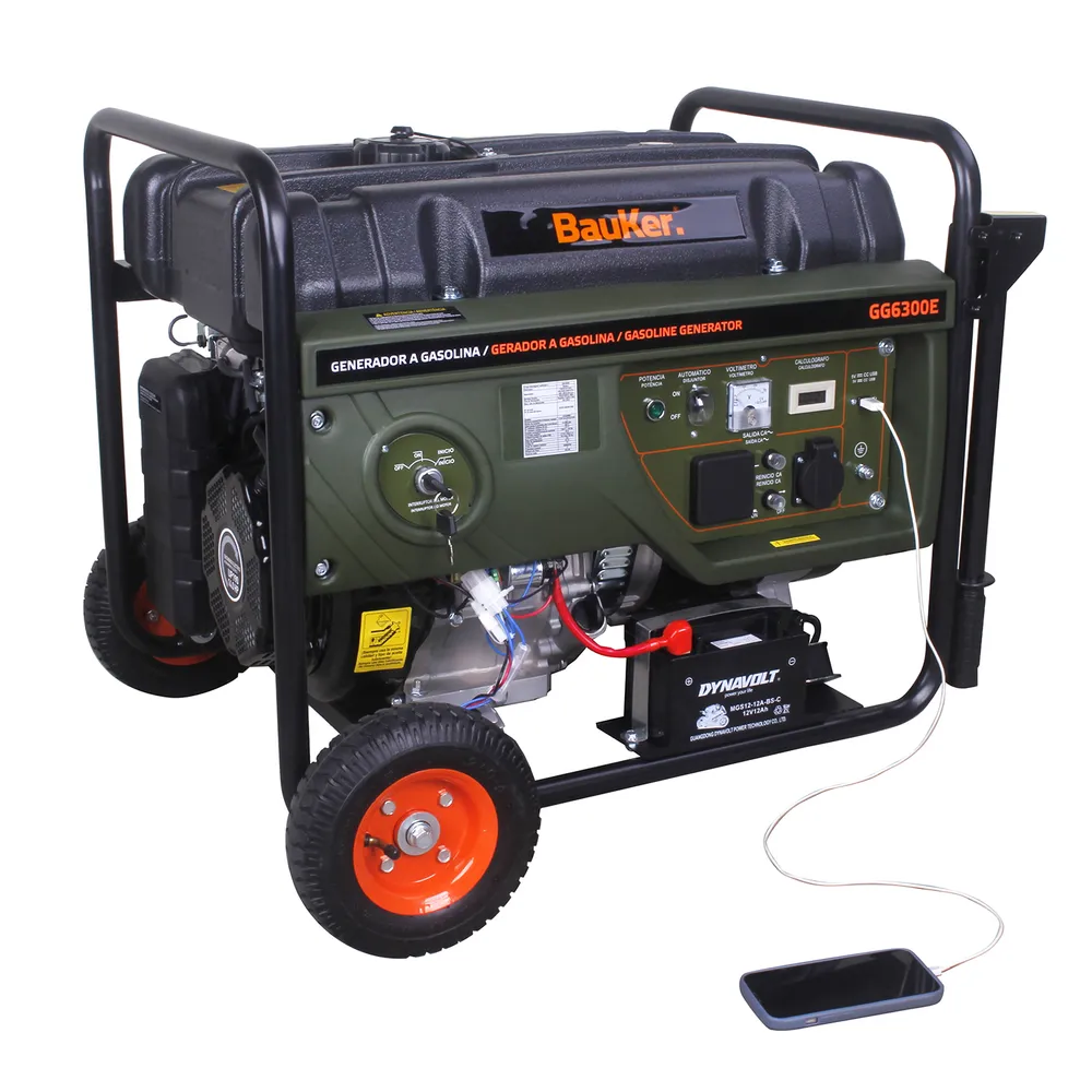 Bauker GG6300E Gasolina, foto 10