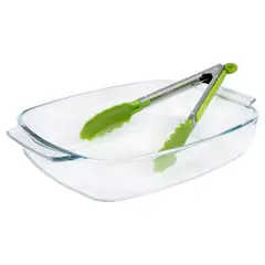 CASA BONITA - Kit asadera + pinza 2,9 l