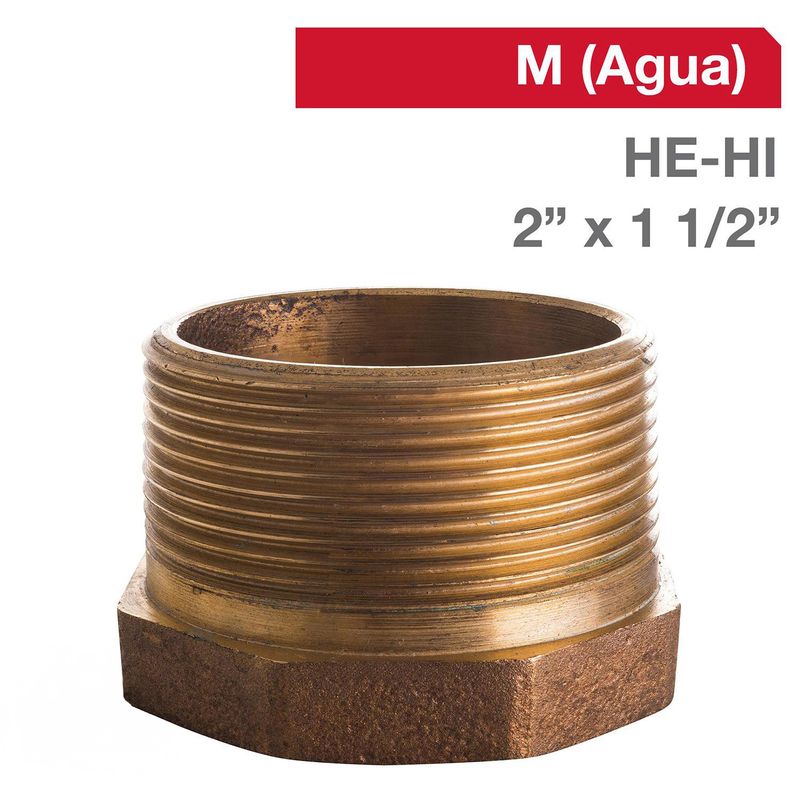 NIBSA - Bushing Bronce HE/HI 2" x 1 1/2"  1u