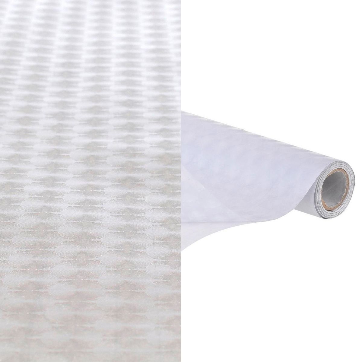 MURESCO - Papel Mural Pvc Adhesivo Transparente Circulos 90cm2