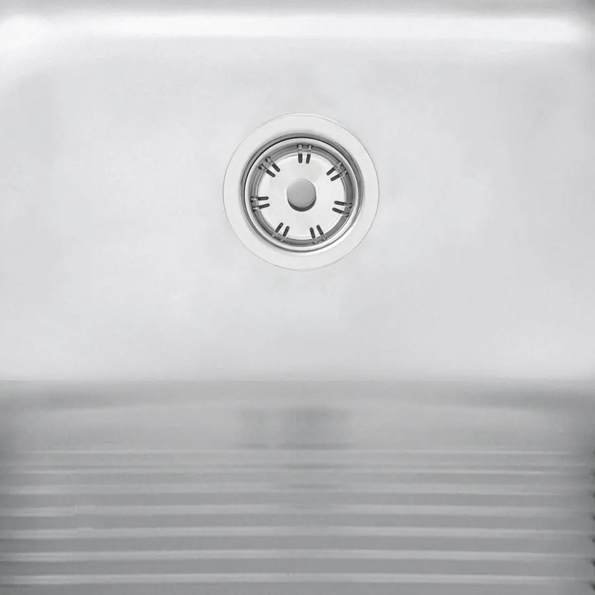 TRAMONTINA - Lavadero de Ropa Forma Rectangular Acero Inoxidable 44x23x50 cm Gris