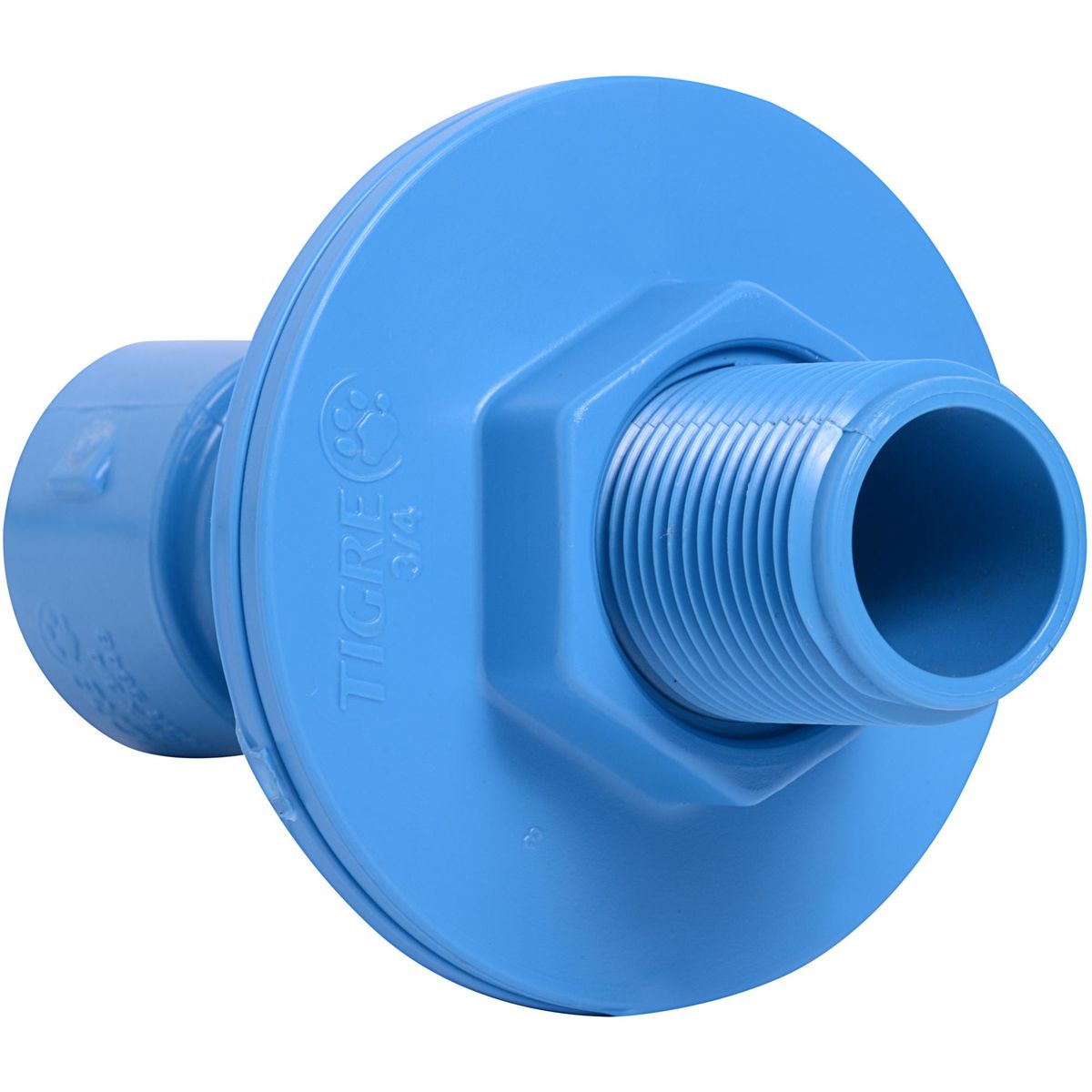 TIGRE - Salida estanque PVC-P CEM/HE 25mm x 3/4" 1u