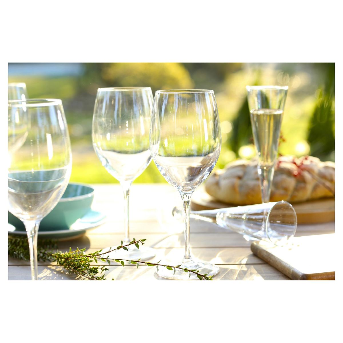 BORMIOLI - Set 6 Copas de Champán 260 ml Vidrio Transparente