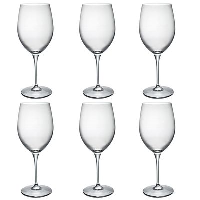 Imagen 2 del producto Set 6 Copas de Vino tinto 600 ml Cristal Transparente