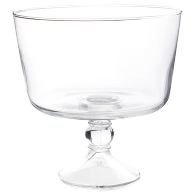 Fuente para frutas transparente